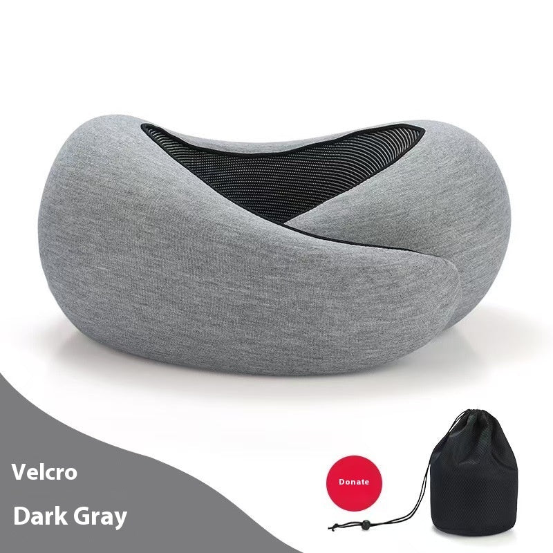 Almohada Cervical de Viaje de Espuma Viscoelástica – Soporte Ergonómico