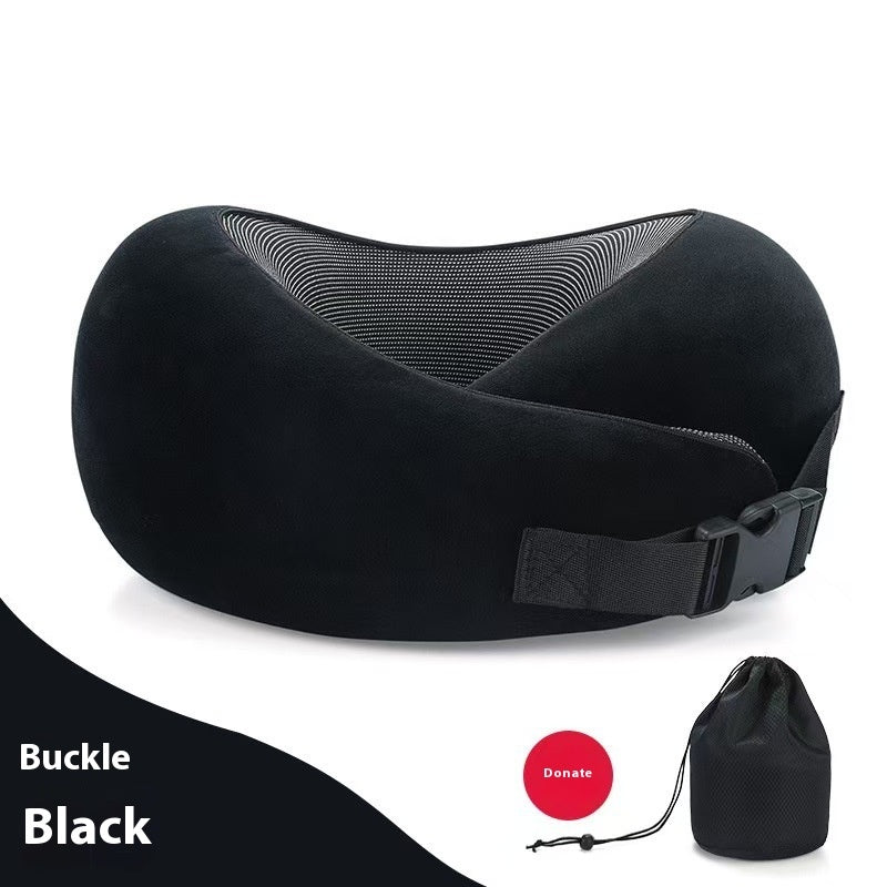 Almohada Cervical de Viaje de Espuma Viscoelástica – Soporte Ergonómico