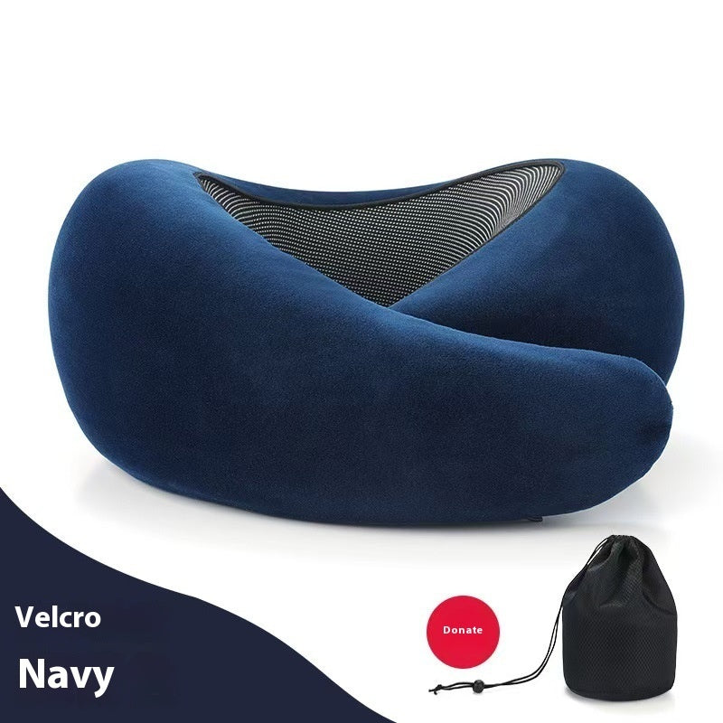 Almohada Cervical de Viaje de Espuma Viscoelástica – Soporte Ergonómico