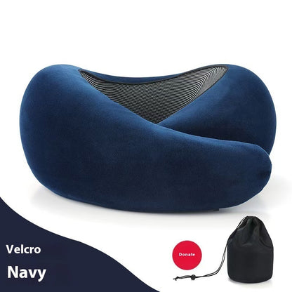 Almohada Cervical de Viaje de Espuma Viscoelástica – Soporte Ergonómico