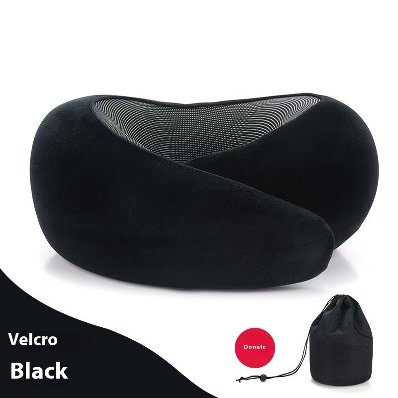 Almohada Cervical de Viaje de Espuma Viscoelástica – Soporte Ergonómico