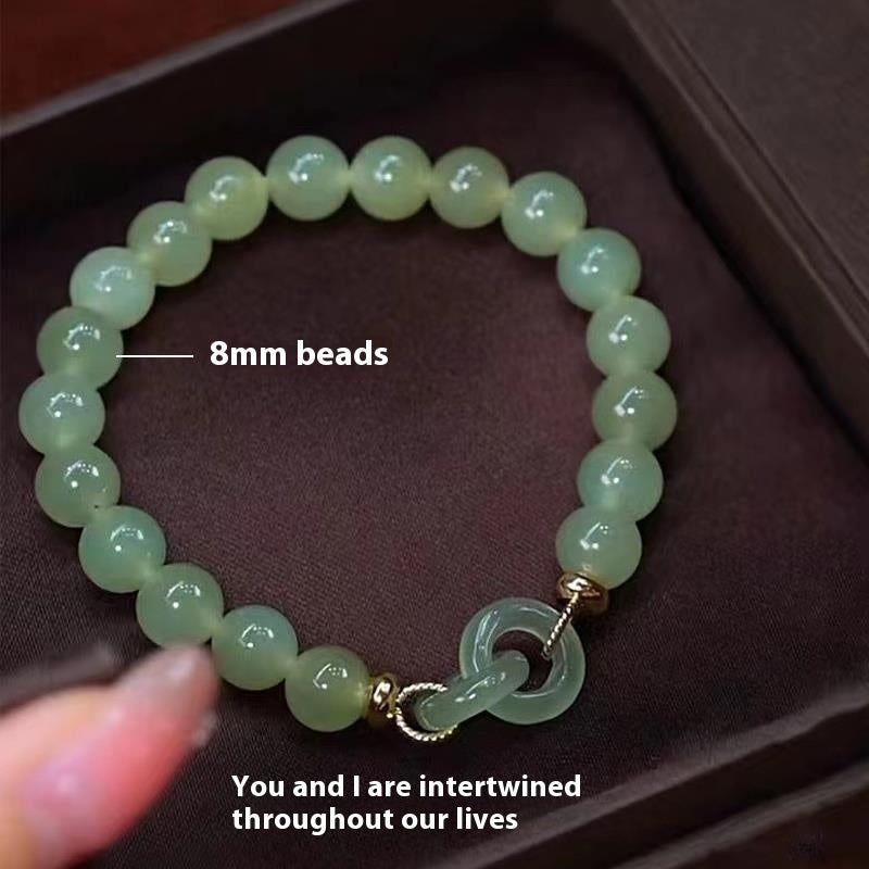 Pulcera sencilla de calcedonia