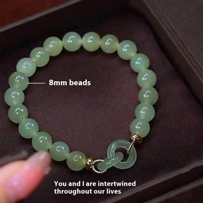 Pulcera sencilla de calcedonia